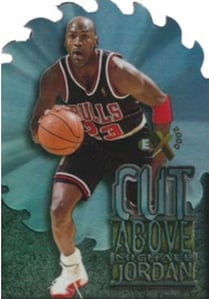 #5 Michael Jordan – A Cut Above Insert 1996 Skybox EX2000
