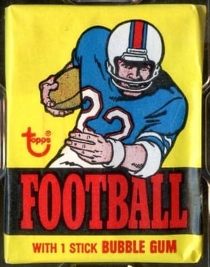 1976 topps football wax pack