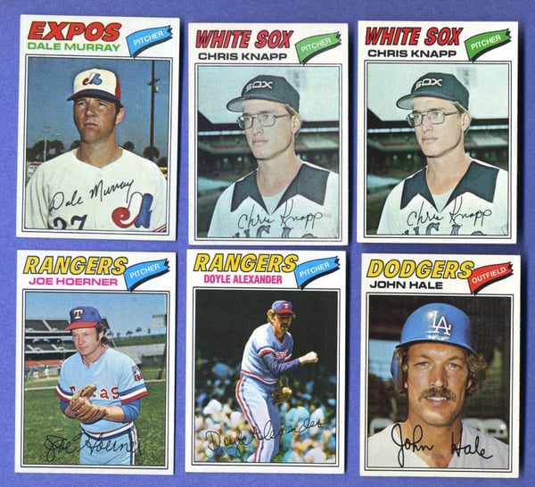 1977 Topps Baseball Wax Pack (10 Cards Available)