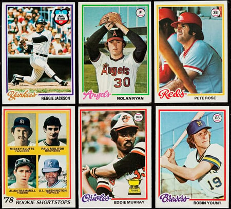 1978 Topps Baseball #707 Paul Molitor and Alan Trammell Rookie Card