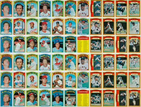 1972 Topps Baseball Card HIGH #754 Frank Robinson Dodgers