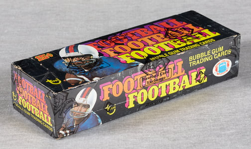 1976 topps football wax box
