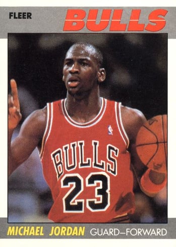 1987 Fleer Michael Jordan #59