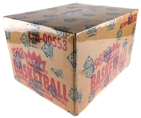 1988-1989 Fleer Basketball Factory Sealed Unopened Wax Box Case