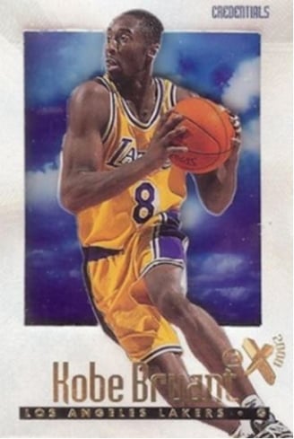 #30 Kobe Bryant Credentials 1996 Skybox EX2000