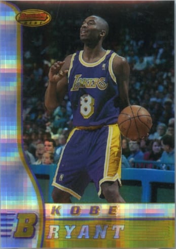 1996 Bowmans Best Atomic Refractor Kobe Bryant Rookie #R23