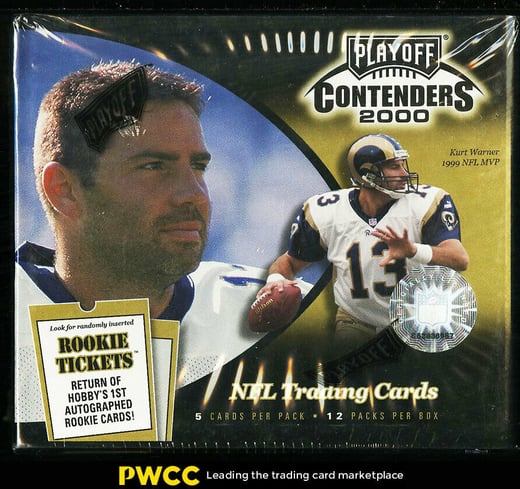 2000 Playoff Contenders Factory Sealed Hobby Box