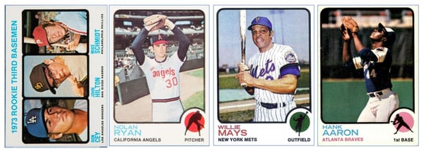  1973 Topps Baseball Card HIGH #615 Mike Schmidt Rookie