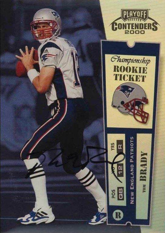 Top 10 Tom Brady Rookie Cards